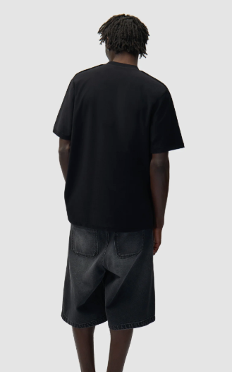 T-shirt met omkeerbaar label