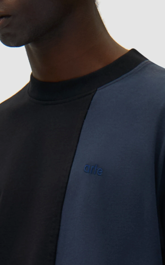 Tweekleurig T-shirt