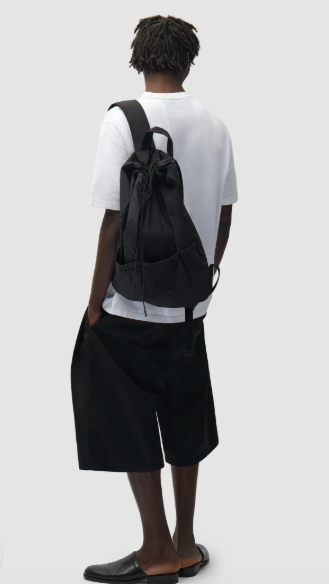 Nylon Drawstring Backpack